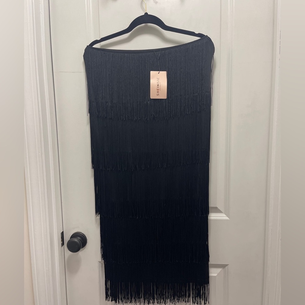 NEW Women’s Fringe Midi Skirt